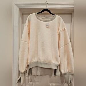 NWT Free People Cozy Camden Sweatshirt, Size Large